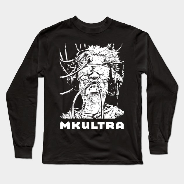 MK Ultra Long Sleeve T-Shirt by RossHayes